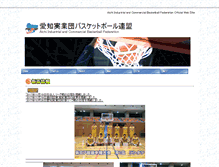 Tablet Screenshot of jitsuren.aichibasketball.jp